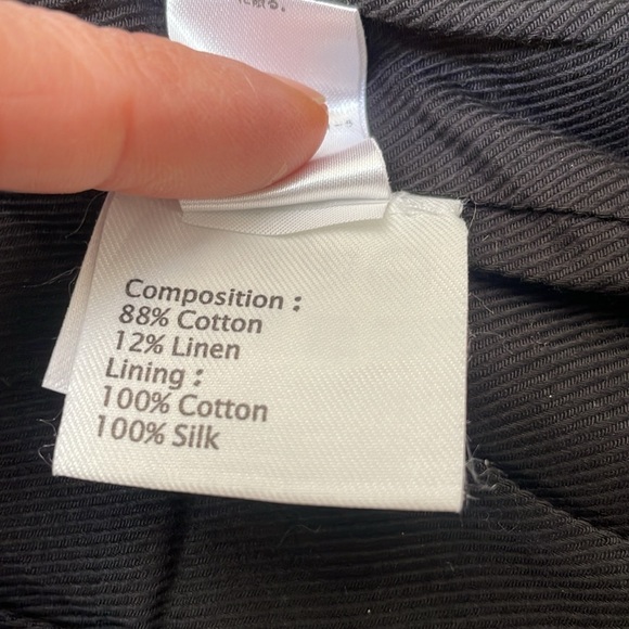 3.1 Phillip Lim Black and White Structured Blazer Jacket Size 2 buttons fitted - Picture 11 of 16